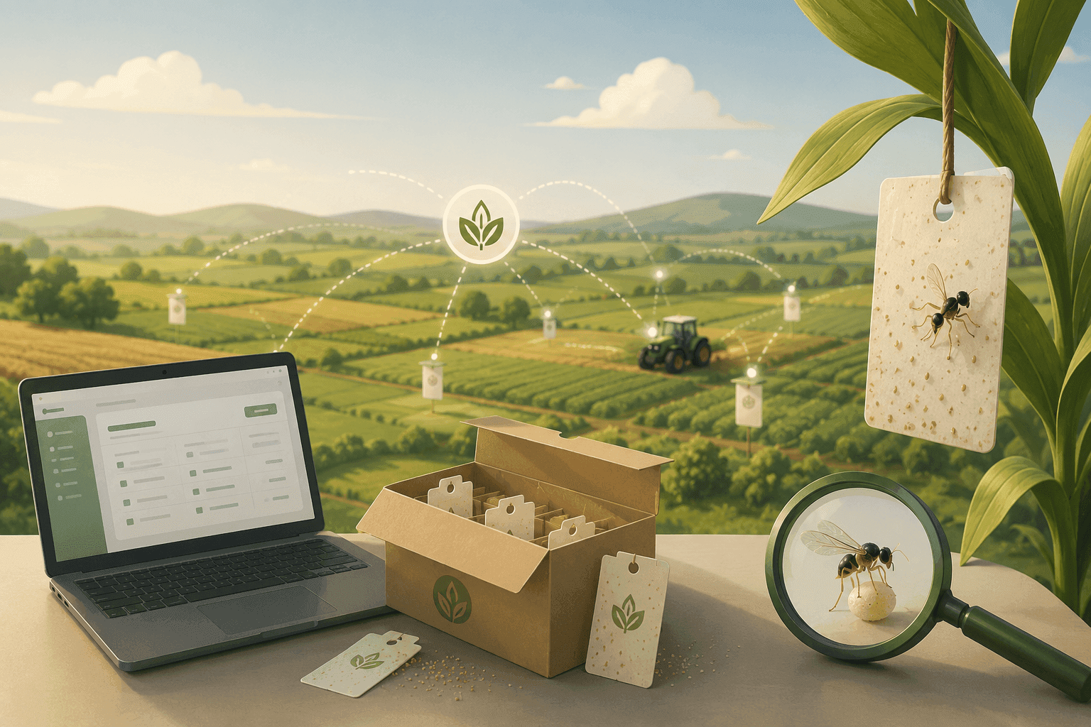Illustration du portail de commandes B2B